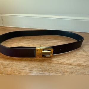 Men’s Geoffrey Beene reversible brown/black  belt 38”